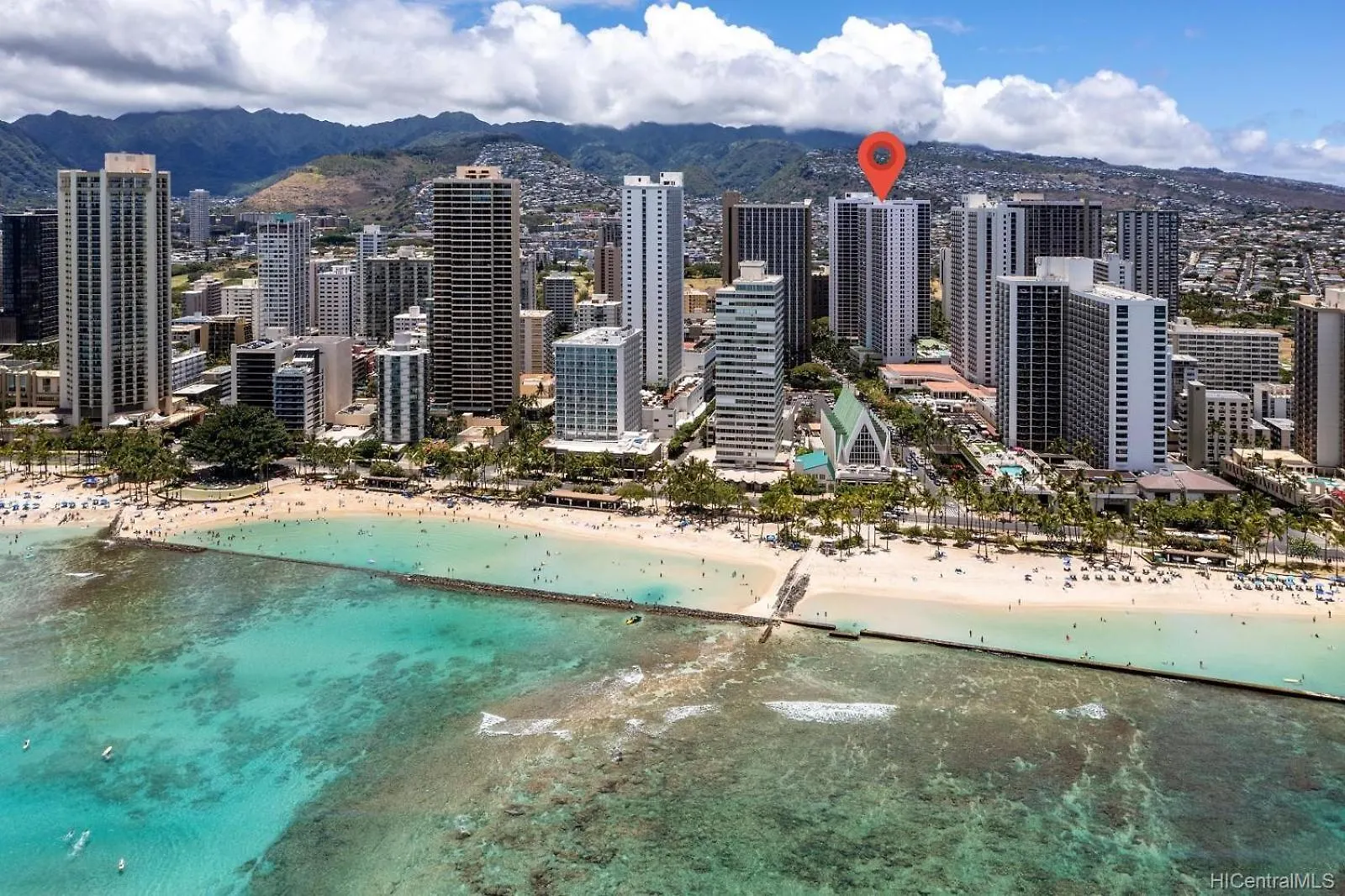 Апартаменты High Floor Oceanview Escape With Full Kitchen - Steps To Waikiki And Diamond Head Views, Free Parking Гонолулу